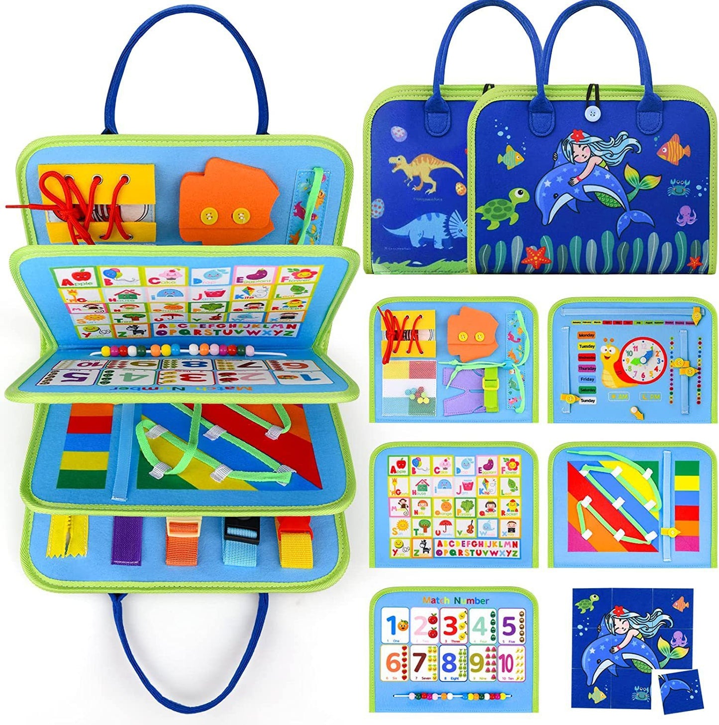 Felt Learning Board Early Education Educational Toys